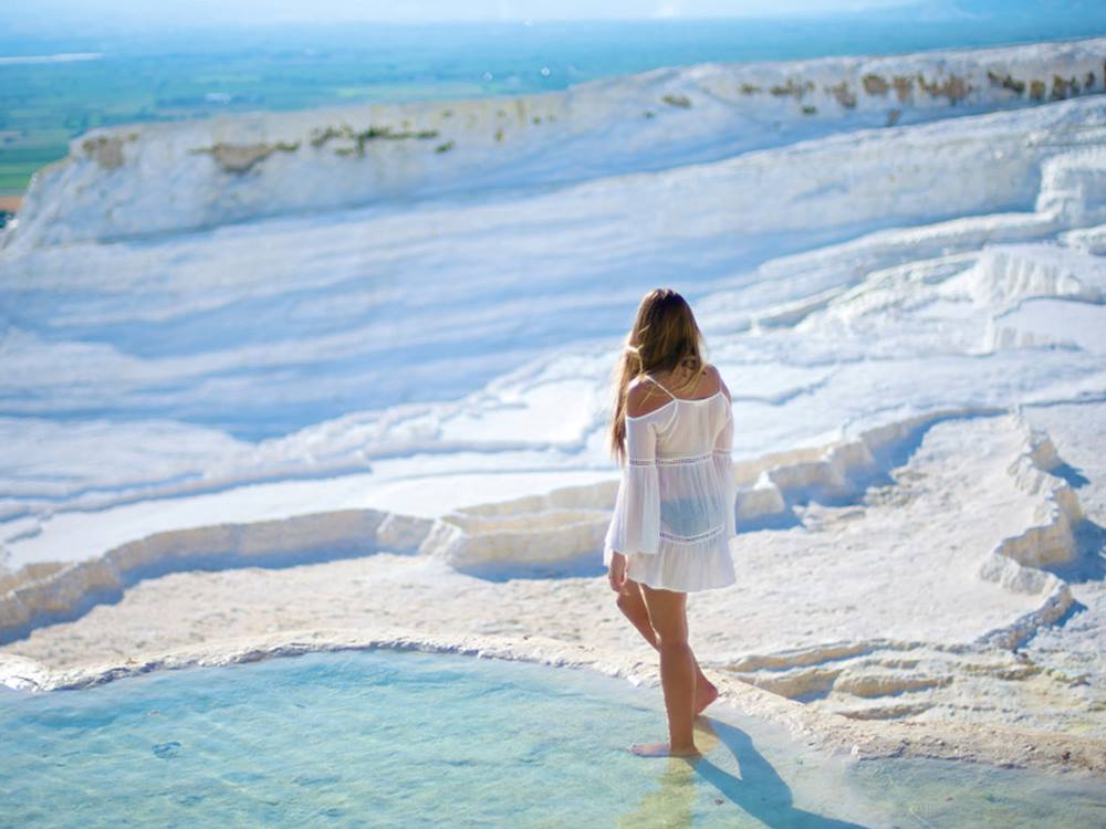 From Selcuk to Pamukkale: A Day of Thermal Springs and Timeless Ruins | ®ExcursionMania