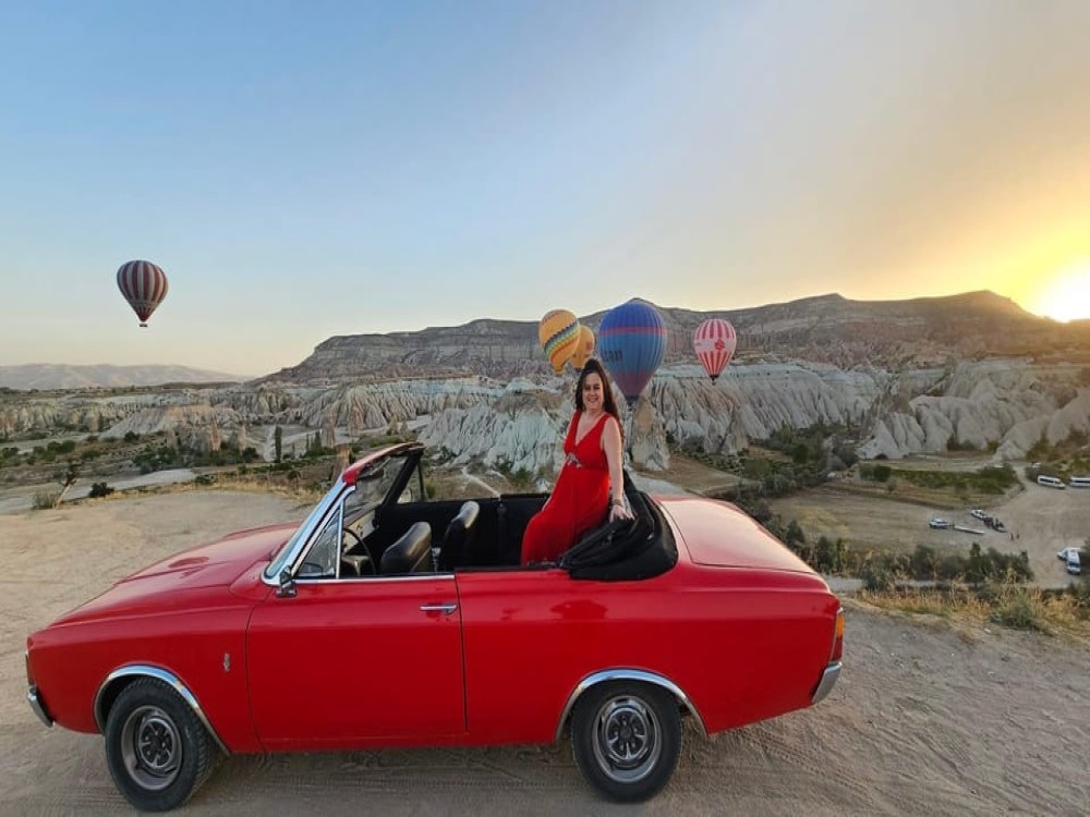 Cappadocia: Sunrise Daytime and Sunset Classic Car Experience | ®ExcursionMania