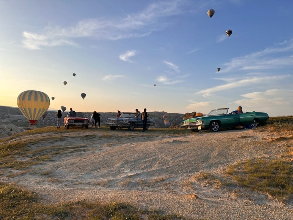 Cappadocia: Sunrise Daytime and Sunset Classic Car Experience | ®ExcursionMania
