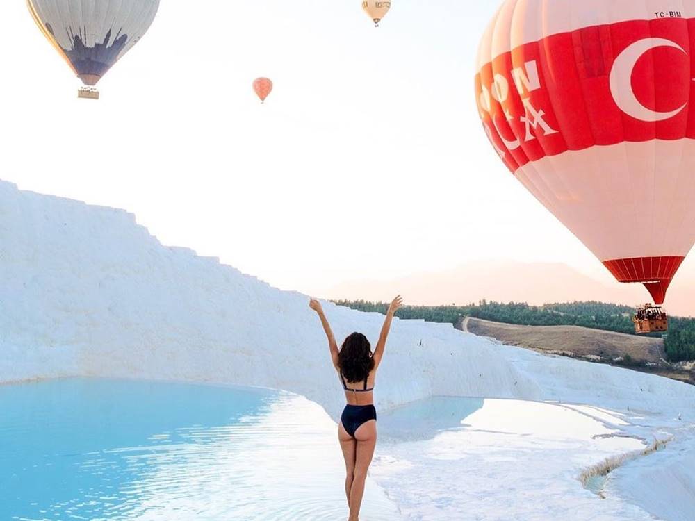 From Selcuk: Pamukkale Tour With Hot Balloon Tour Flight | ®ExcursionMania