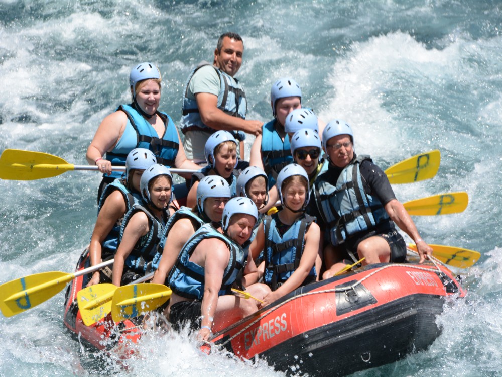 Antalya: Antalya Multi-Adventure Tour: River Rafting Jeep Safari & Zip Line | ®ExcursionMania