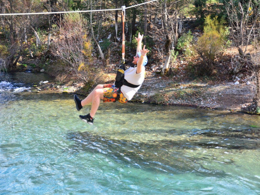 Antalya Adventure Combo: Rafting & Zipline or Quad-Buggy Safari | ®ExcursionMania