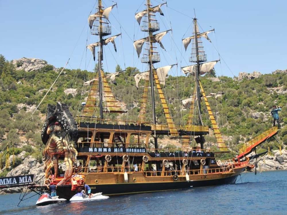 Marmaris: Marmaris: All Inclusive Pirate Boat Trip w/Hotel Pickup | ®ExcursionMania