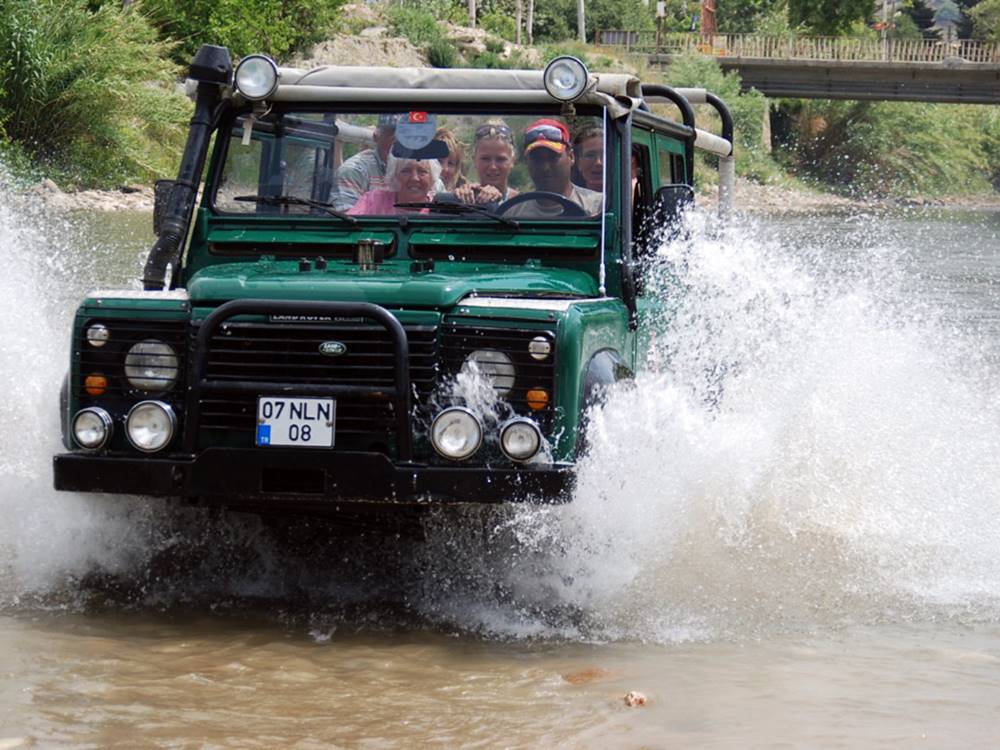 Marmaris Jeep Safari Tour With Waterfall & Water Fights | ®ExcursionMania