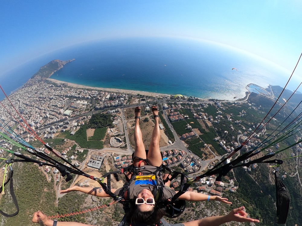 Alanya: Tandem Paragliding with Hotel Transfer | ®ExcursionMania
