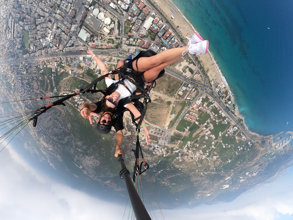 Alanya: Tandem Paragliding with Hotel Transfer | ®ExcursionMania