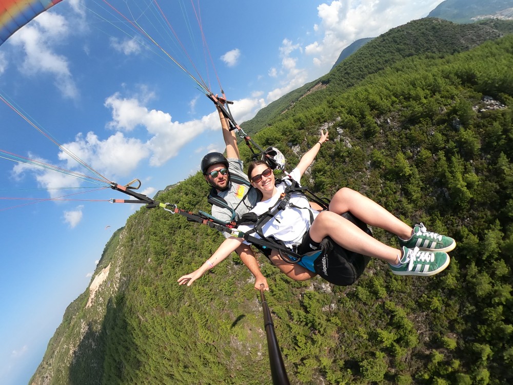 Alanya: Thrilling Tandem Paragliding Experience | ®ExcursionMania