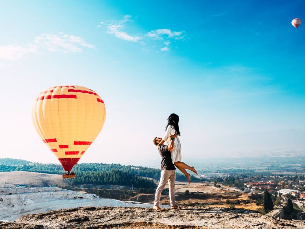 Side Pamukkale Day Trip with Balloon Flight & Watching Tour | ®ExcursionMania