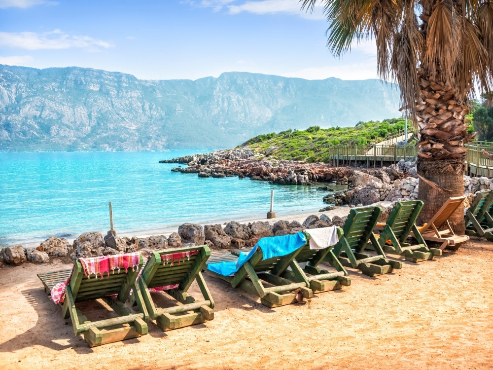 Marmaris: Cleopatra Island Boat Cruise with Lunch and Transfer | ®ExcursionMania