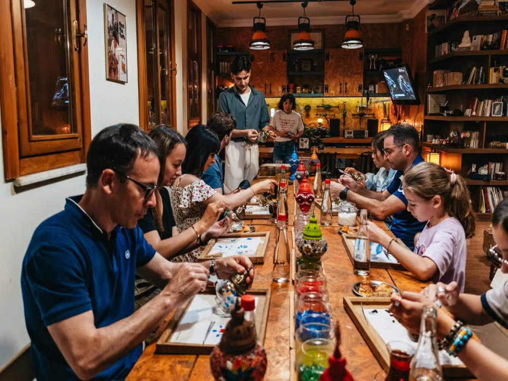 Istanbul: Turkish Treasures Mosaic Lamp Crafting Adventure | ®ExcursionMania