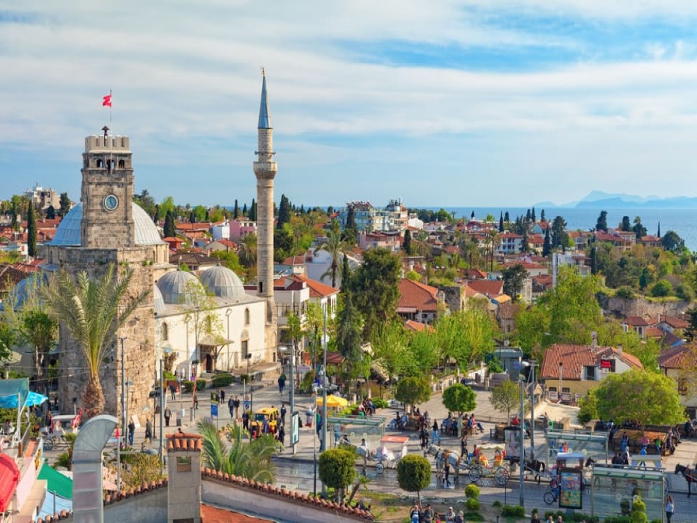 Side: Antalya Old City and Waterfall & Cable Car with Lunch | ®ExcursionMania