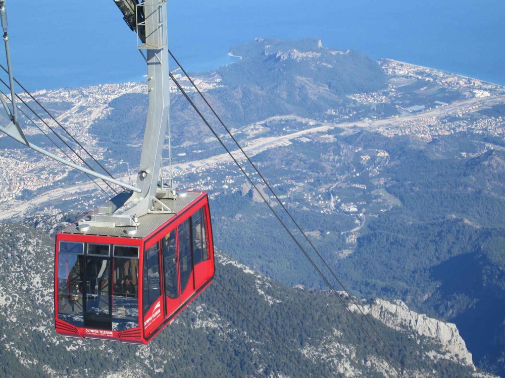 Tahtali Mountain Olympos Cable Car Ride from Belek | ®ExcursionMania
