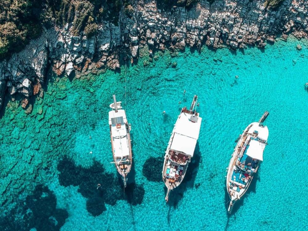 Bodrum Orak Island Boat Tour With Swim Stops & Lunch | ®ExcursionMania