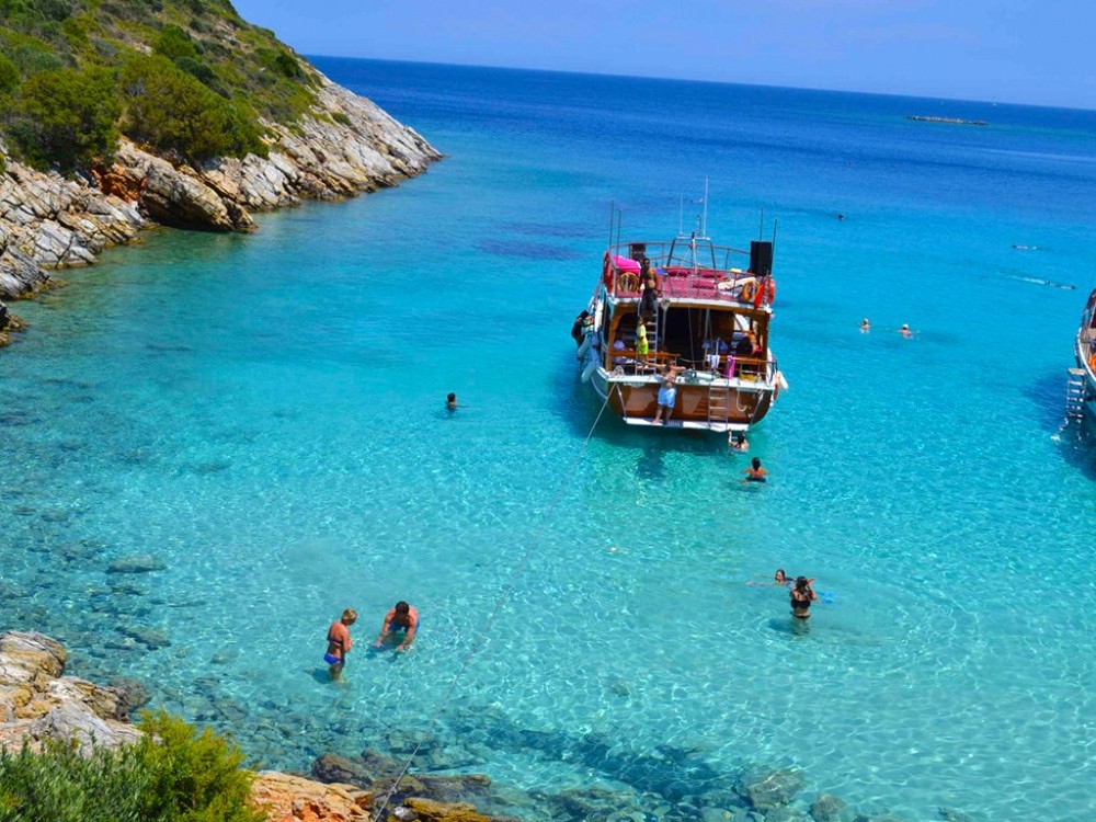 Bodrum Orak Island Boat Tour With Swim Stops & Lunch | ®ExcursionMania