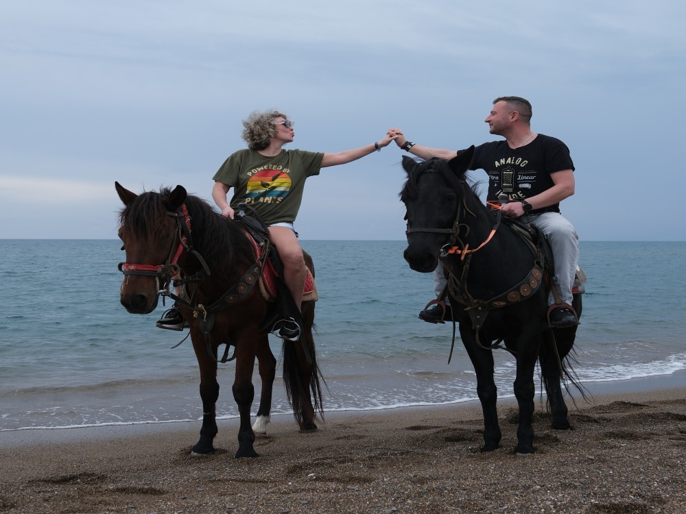 From Belek: Lara Beach  Forrest Horse Riding Safari | ®ExcursionMania