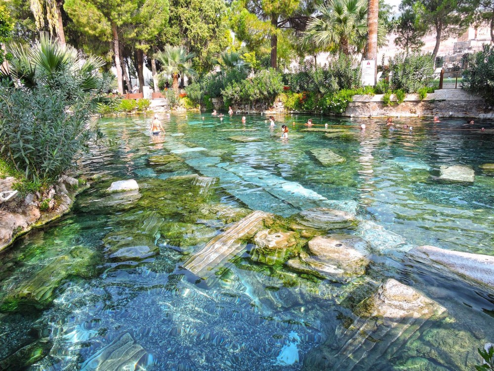 Marmaris: Pamukkale by Night Tour With Cotton Castle  Hierapolis | ®ExcursionMania