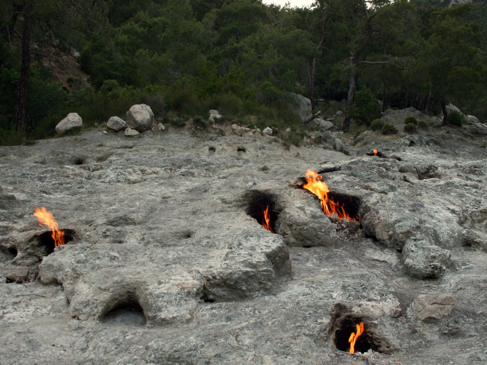 Kemer: Olympos, Cirali, and Yanartas Tour with Hotel Transfer | ®ExcursionMania