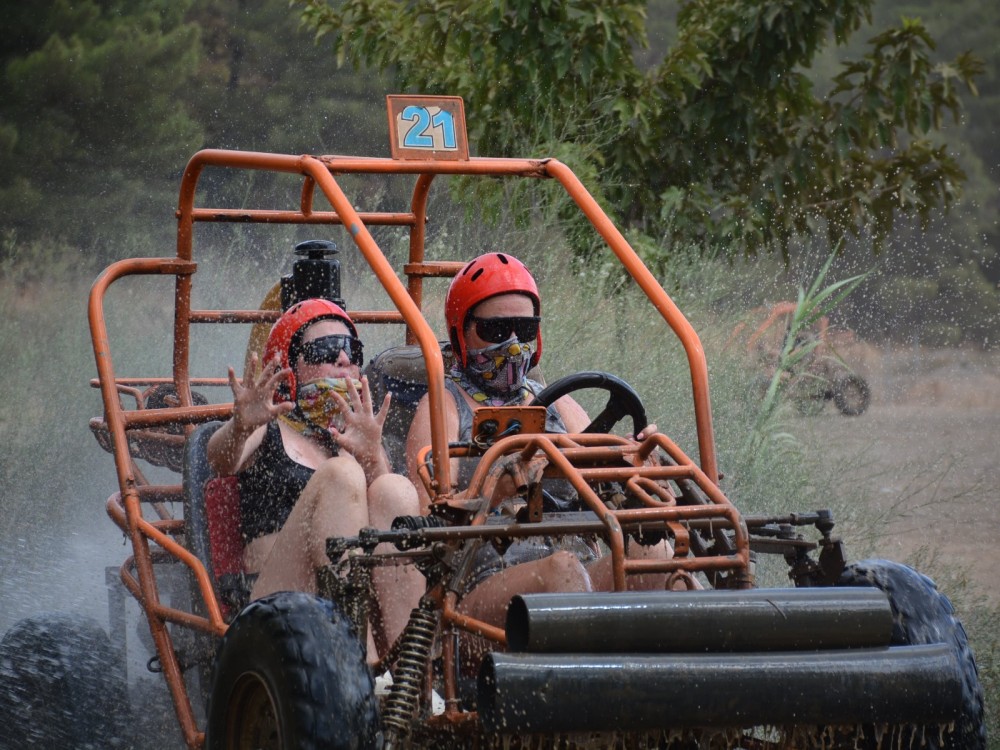 Marmaris Orange Buggy Safari with Water Fight and Foam Party | ®ExcursionMania
