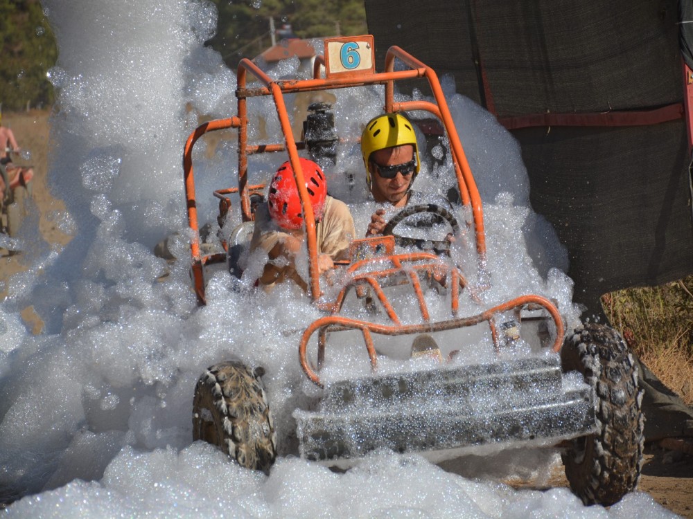 Marmaris Orange Buggy Safari with Water Fight and Foam Party | ®ExcursionMania