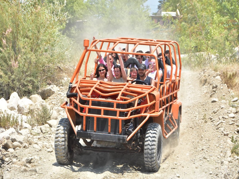 Antalya: Antalya Combo Tour With Monster Jeep, Rafting, & Zipline | ®ExcursionMania