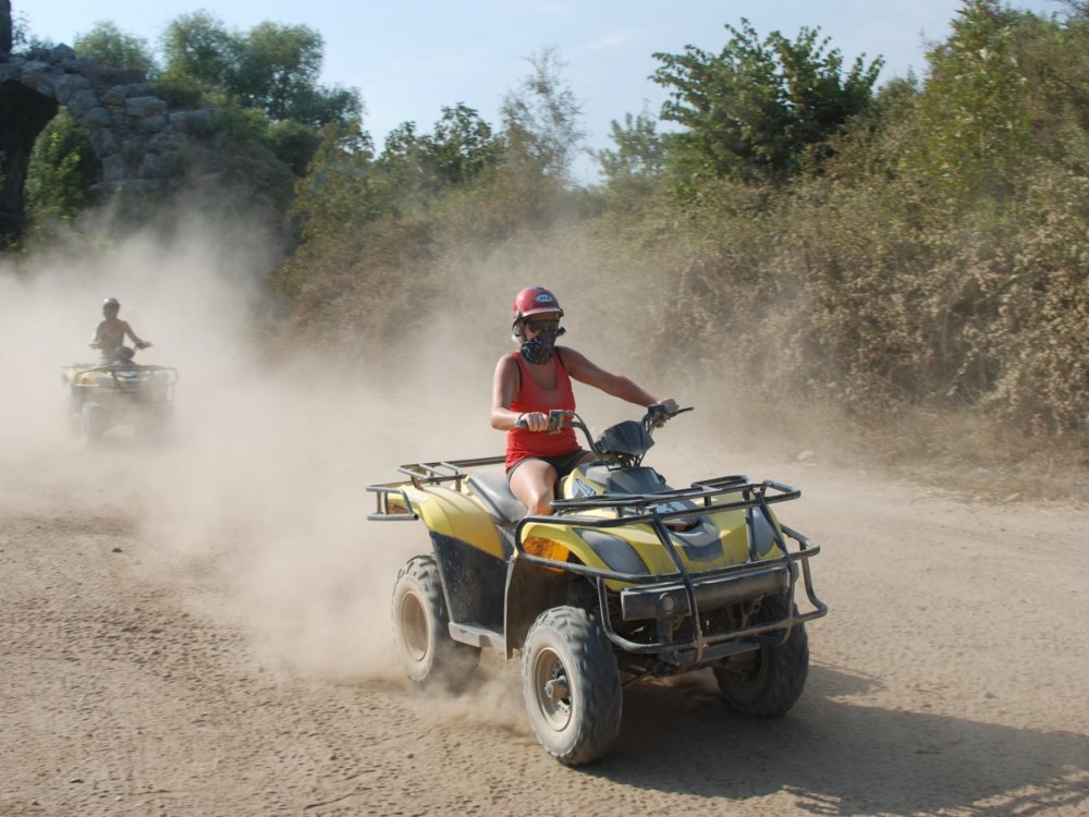 Kemer Combo Tour: Rafting, Jeep Safari, Quad Bike & Zipline w/ Lunch | ®ExcursionMania