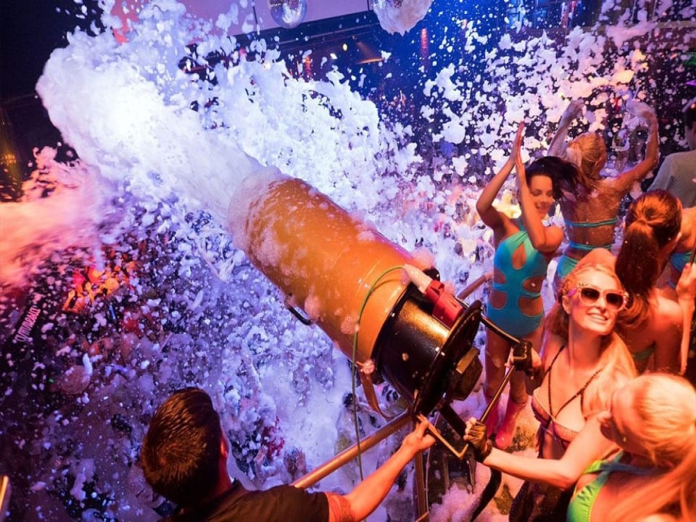 Alanya Optional Alcoholic Sunset Boat Cruise and Foam Party | ®ExcursionMania