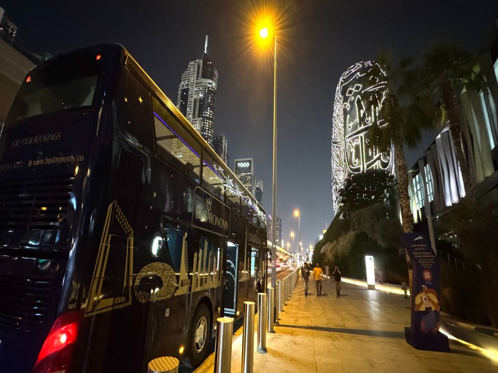 Dubai Luxurious BusTronomy Morning Gourmet Brunch Tour | ®ExcursionMania