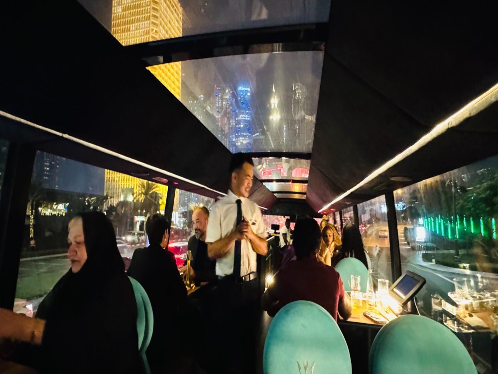 Dubai Luxurious BusTronomy Morning Gourmet Brunch Tour | ®ExcursionMania