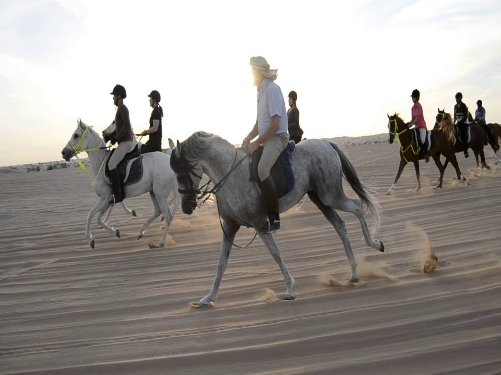 Dubai: Hot Air Balloon Camel Ride Desert Safari & More | ®ExcursionMania