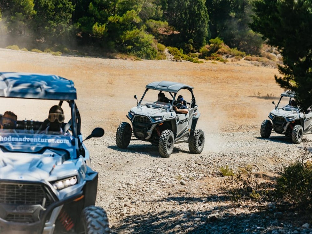 Kremasti: Rhodes 4x4 Polaris Buggy Off-Road Tour | ®ExcursionMania