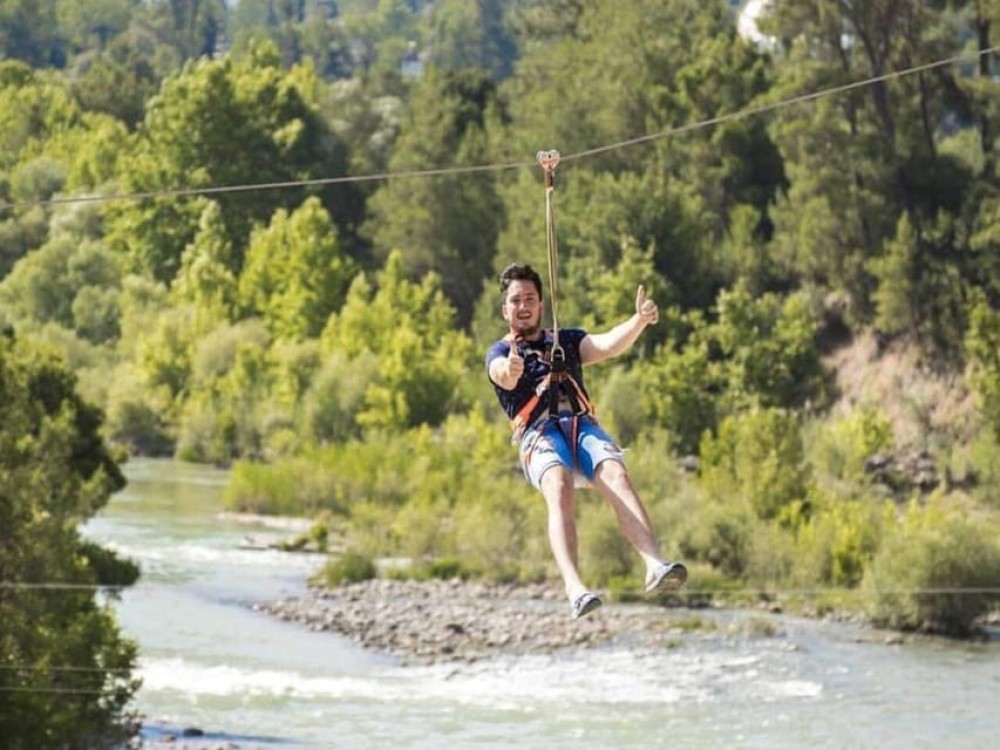 Alanya Hovercraft and Zip Line Experience 2 in 1 | ®ExcursionMania