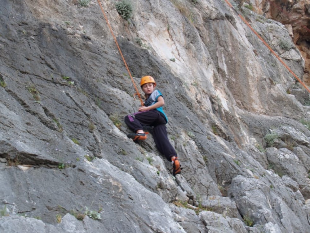 Rhodes: Ladiko Bay Rock Climbing and Rappelling Experience | ®ExcursionMania