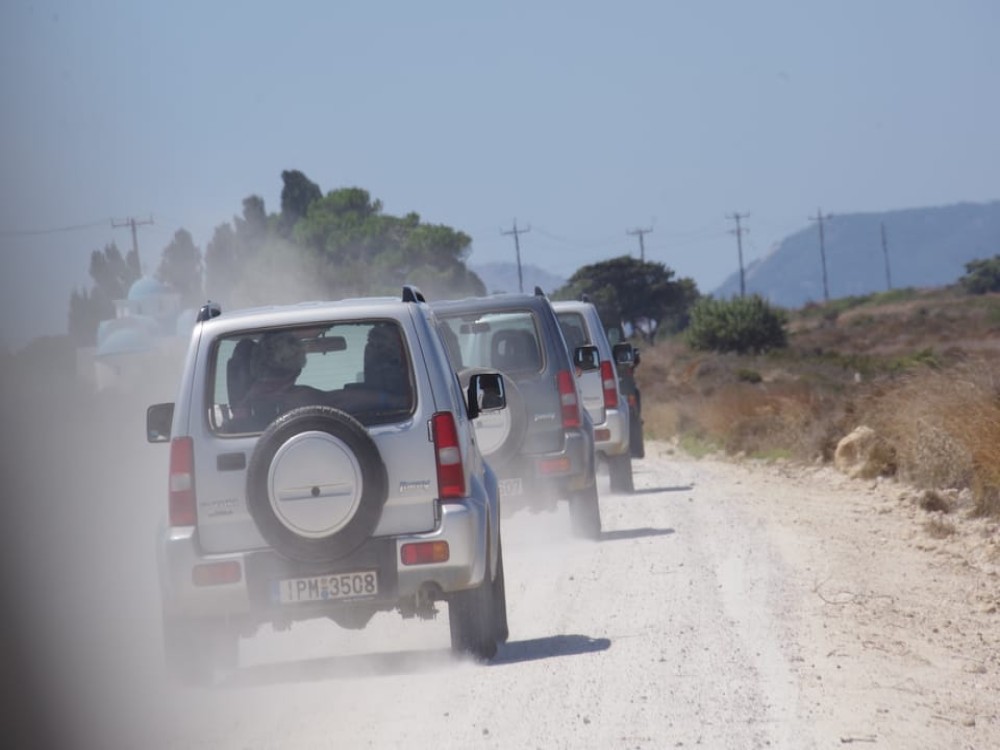 Rhodes: 4x4 Self-Drive Jeep Tour with Pickup in the North | ®ExcursionMania