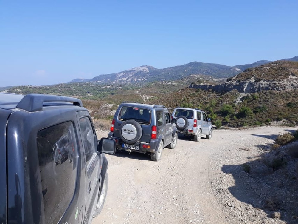 Rhodes: 4x4 Self-Drive Jeep Tour with Pickup in the North | ®ExcursionMania