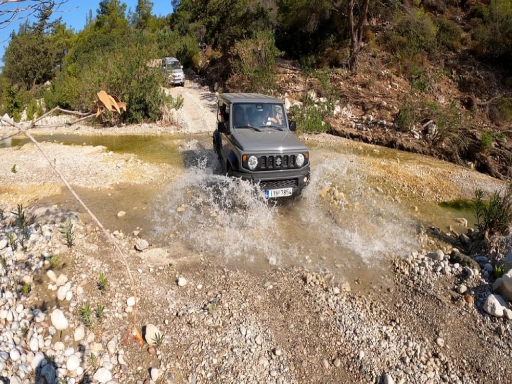 Rhodes: 4x4 Self-Drive Jeep Tour with Pickup in the North | ®ExcursionMania