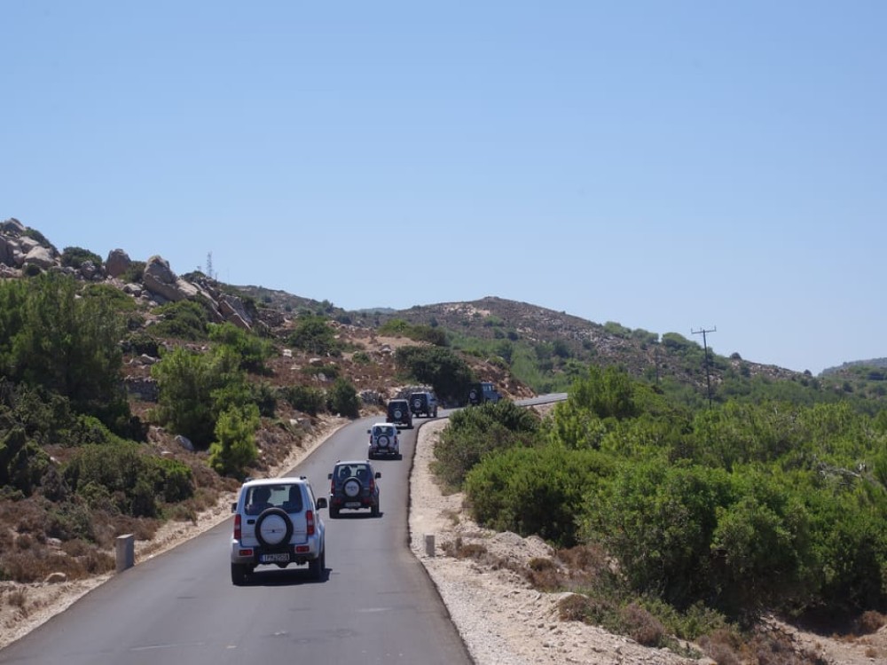 Rhodes: 4x4 Self-Drive Jeep Tour with Pickup in the North | ®ExcursionMania
