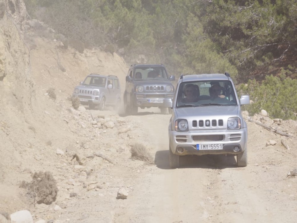 Rhodes: 4x4 Self-Drive Jeep Tour with Pickup in the North | ®ExcursionMania