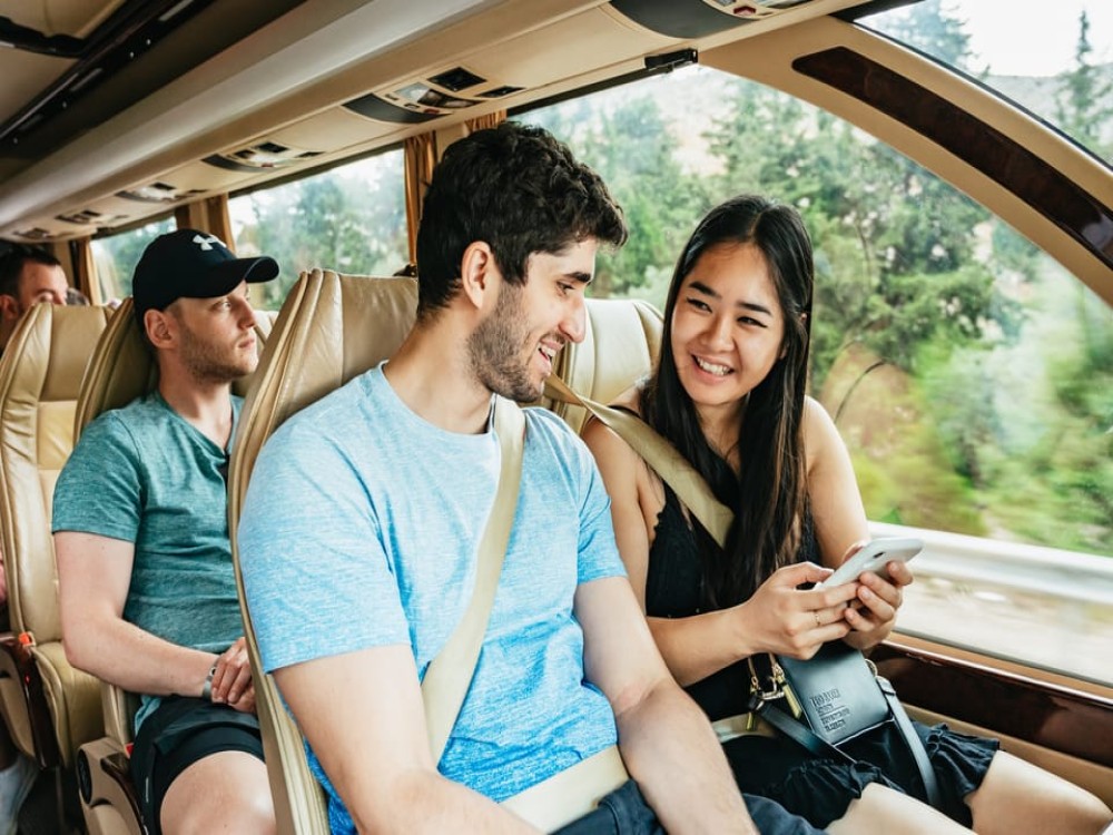 Rhodes: Guided Bus Trip to Lindos Village & Seven Springs | ®ExcursionMania