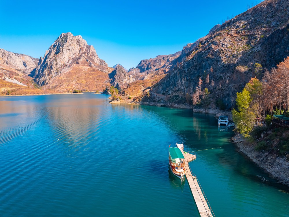 From Antalya: Scenic Green Canyon Boat Trip w/Lunch and Drinks | ®ExcursionMania