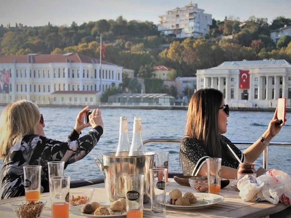 Istanbul: Bosphorus Cruise on A Private Luxury Yacht | ®ExcursionMania
