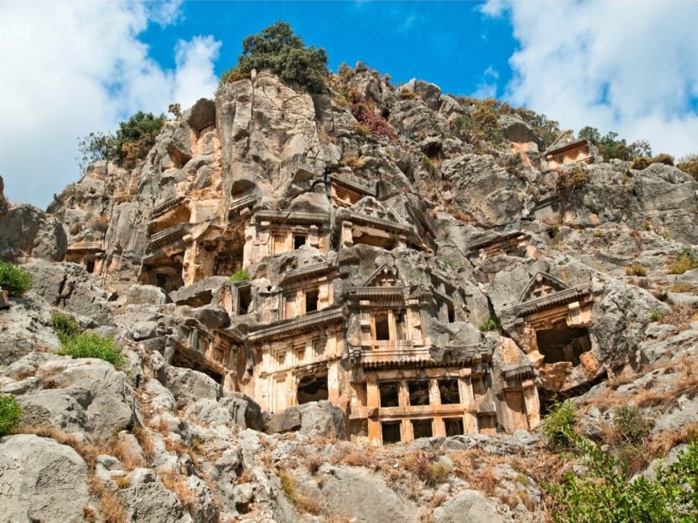 From Side: Demre, Myra, & Kekova Tour w/ Hotel Transfer & Lunch & Boat | ®ExcursionMania