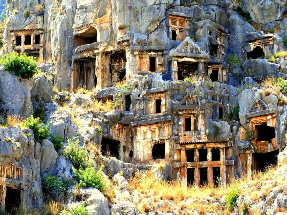 From Side: Demre, Myra, & Kekova Tour w/ Hotel Transfer & Lunch & Boat | ®ExcursionMania