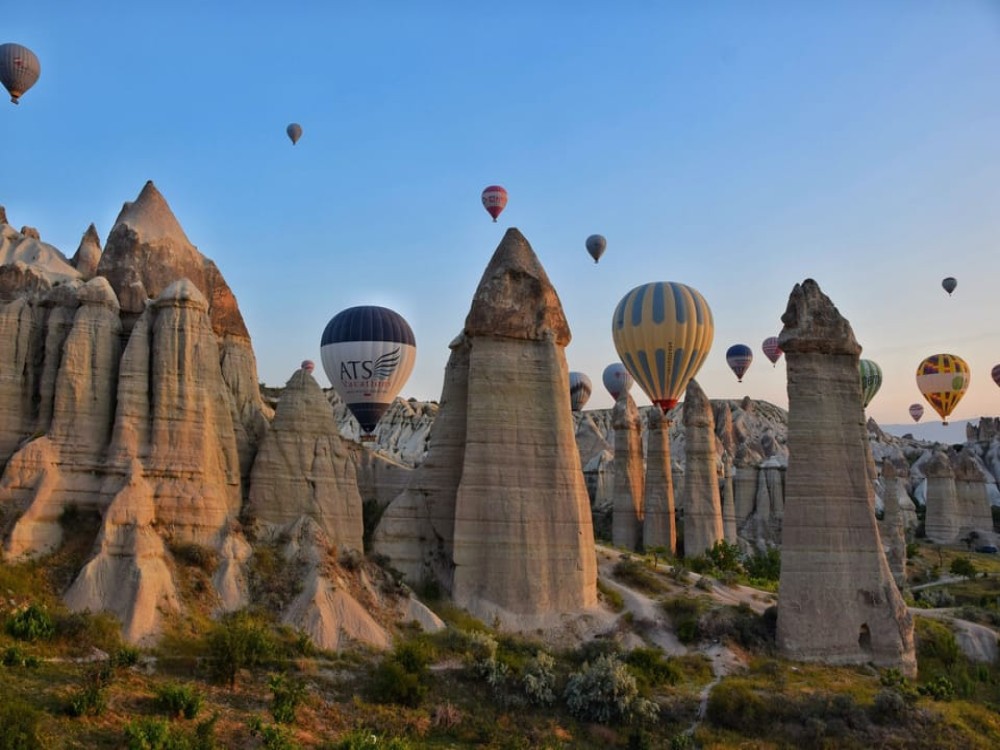 Cappadocia: Sunrise Hot Air Balloon Watching Tour | ®ExcursionMania
