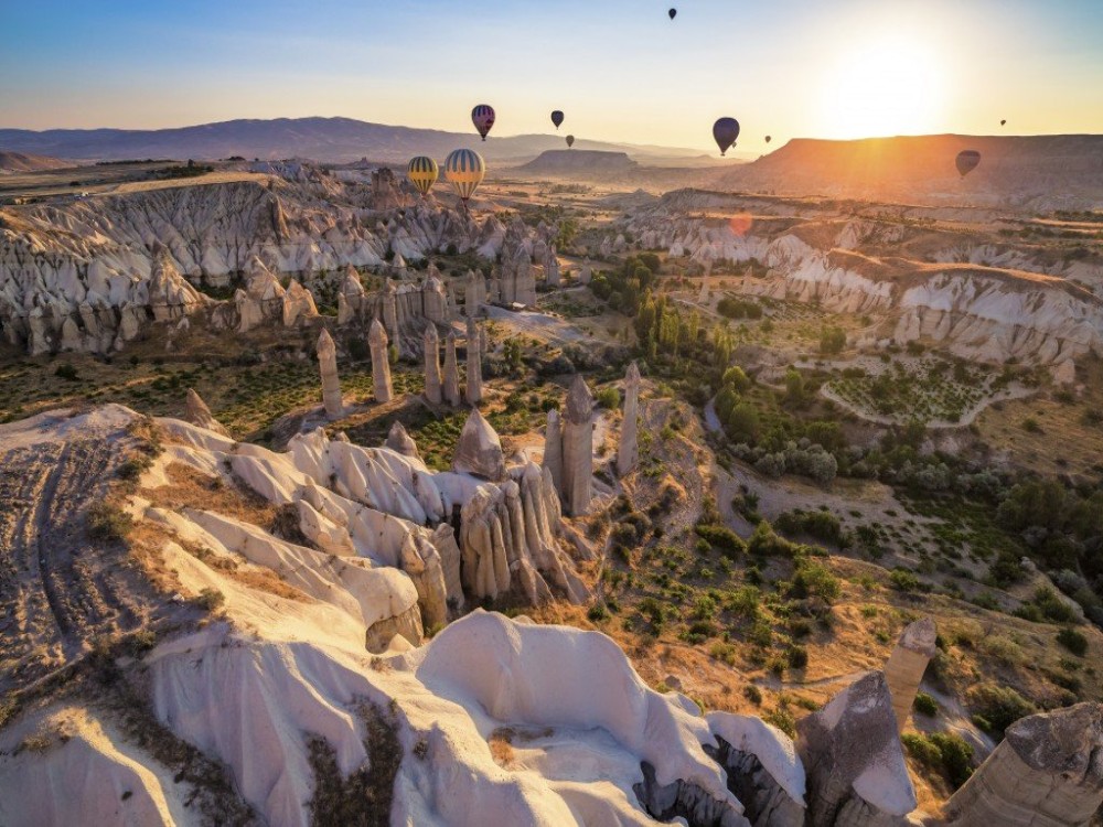 Cappadocia Sunrise: Hot Air Balloon Adventure over Cat Valley | ®ExcursionMania