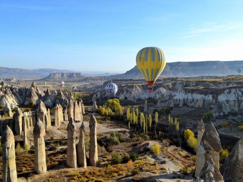 Cappadocia Sunrise: Hot Air Balloon Adventure over Cat Valley | ®ExcursionMania