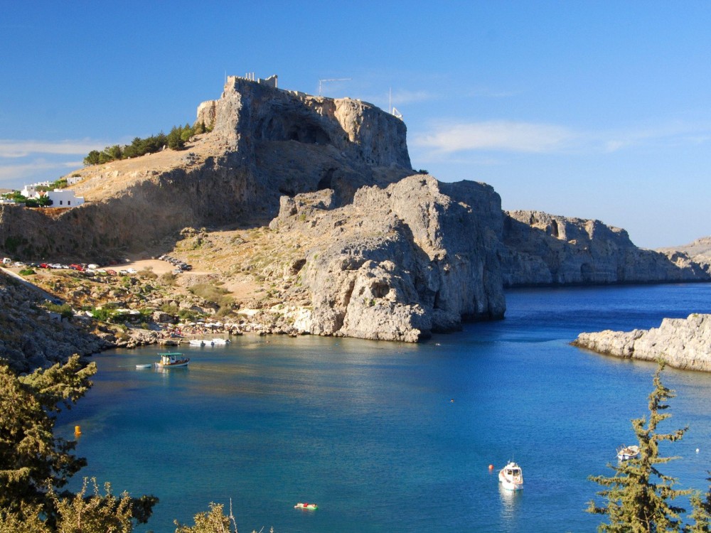 From North Rhodes: Round-Trip Lindos Transfer from Hotels | ®ExcursionMania