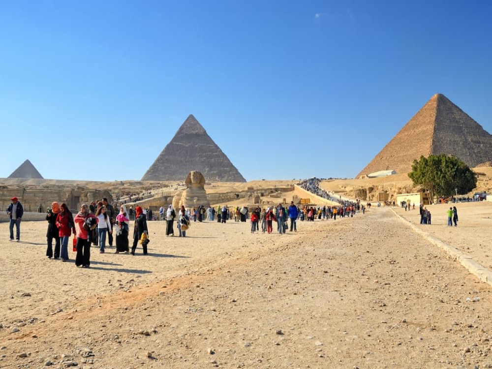 From Cairo: Half-Day Tour to Pyramids of Giza and the Sphinx | ®ExcursionMania