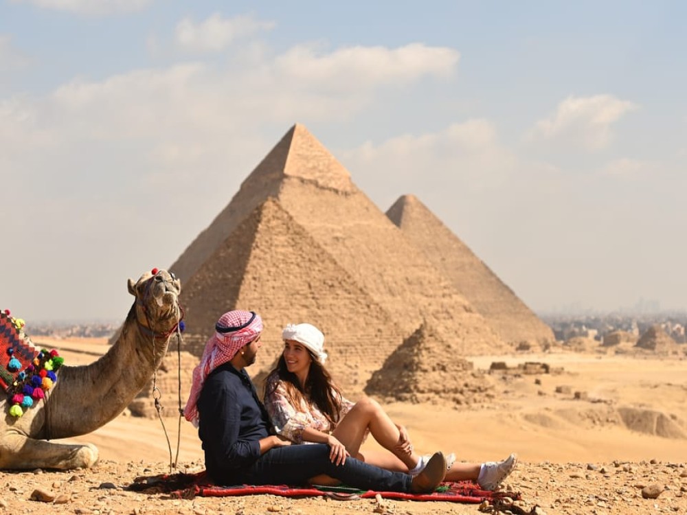 From Cairo: Half-Day Tour to Pyramids of Giza and the Sphinx | ®ExcursionMania
