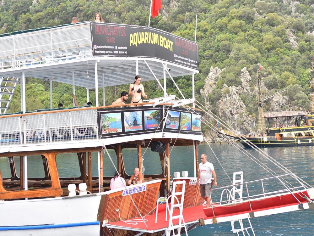Marmaris All Inclusive Boat Trip By Aquarium Boat | ®ExcursionMania