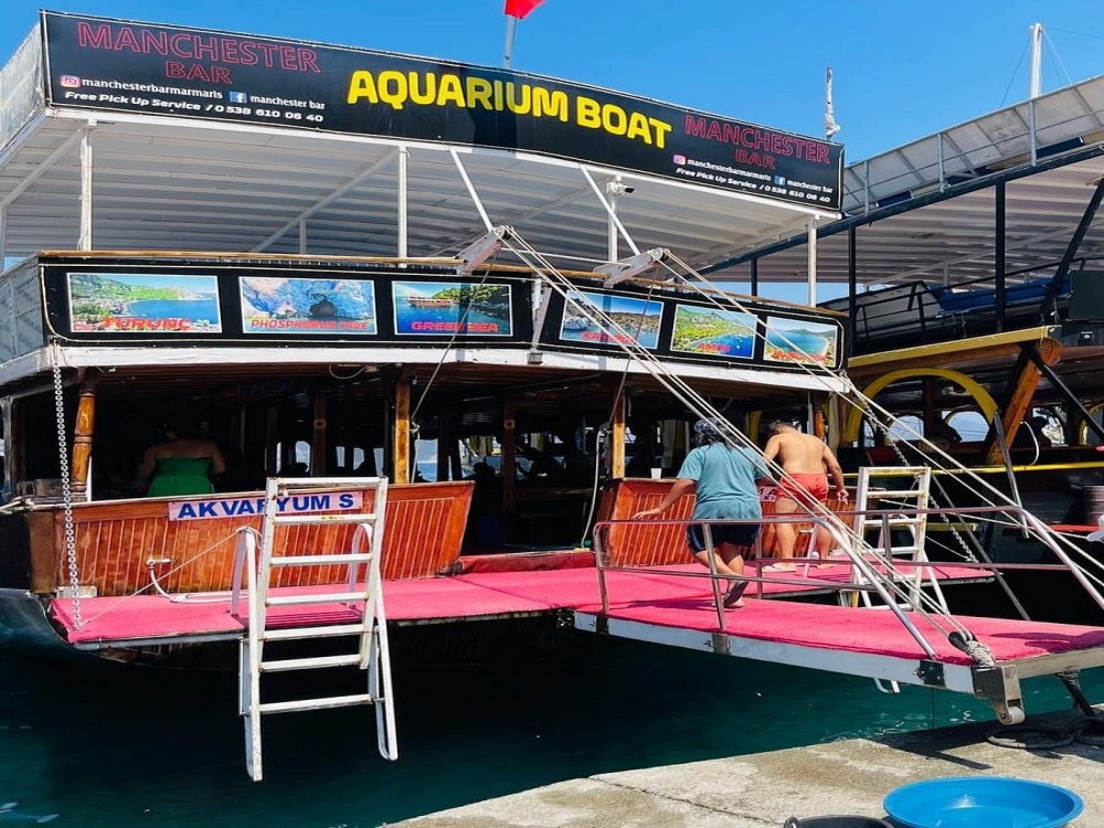 Marmaris All Inclusive Boat Trip By Aquarium Boat | ®ExcursionMania